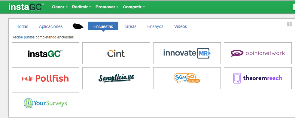 encuestas InstaGC