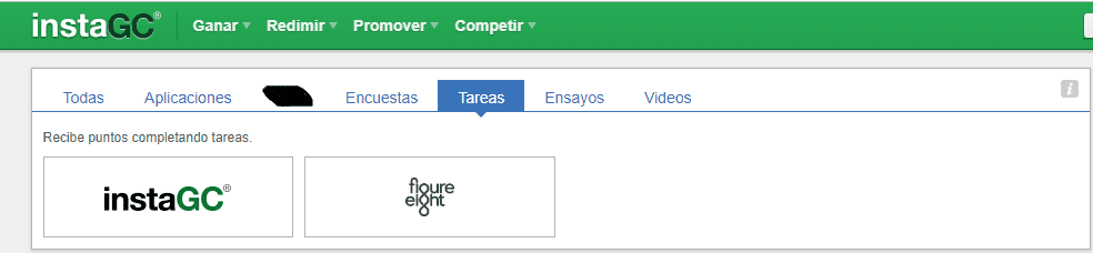 tareas gana dinero en InstaGC