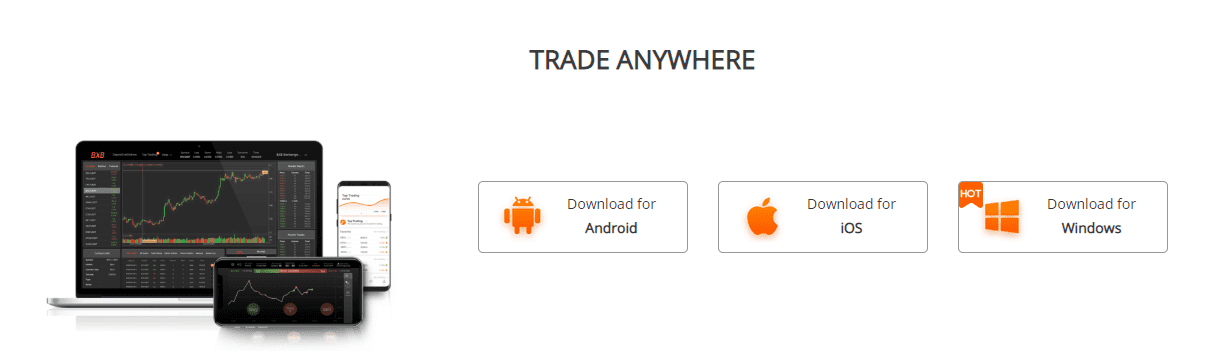 trade bxb exchange