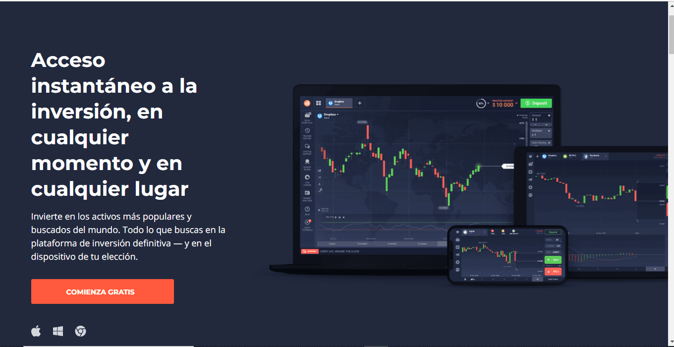 Que Es Y Como Operar En IQ Option el mejor broker opciones binarias