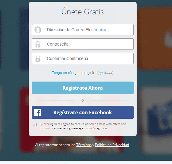 como registrarse en swagbucks