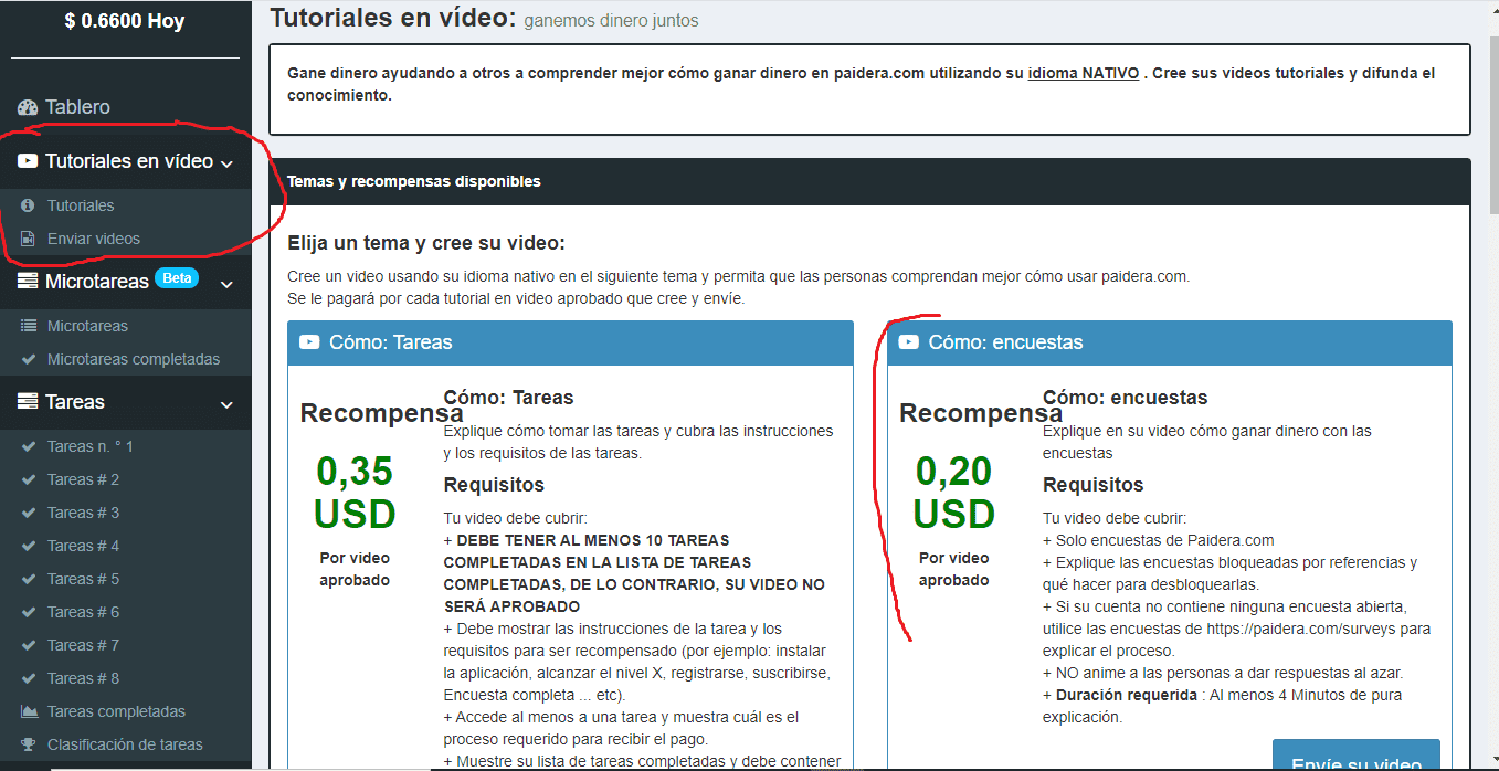 Ganar Dinero Subiendo Vídeos A Youtube paidera