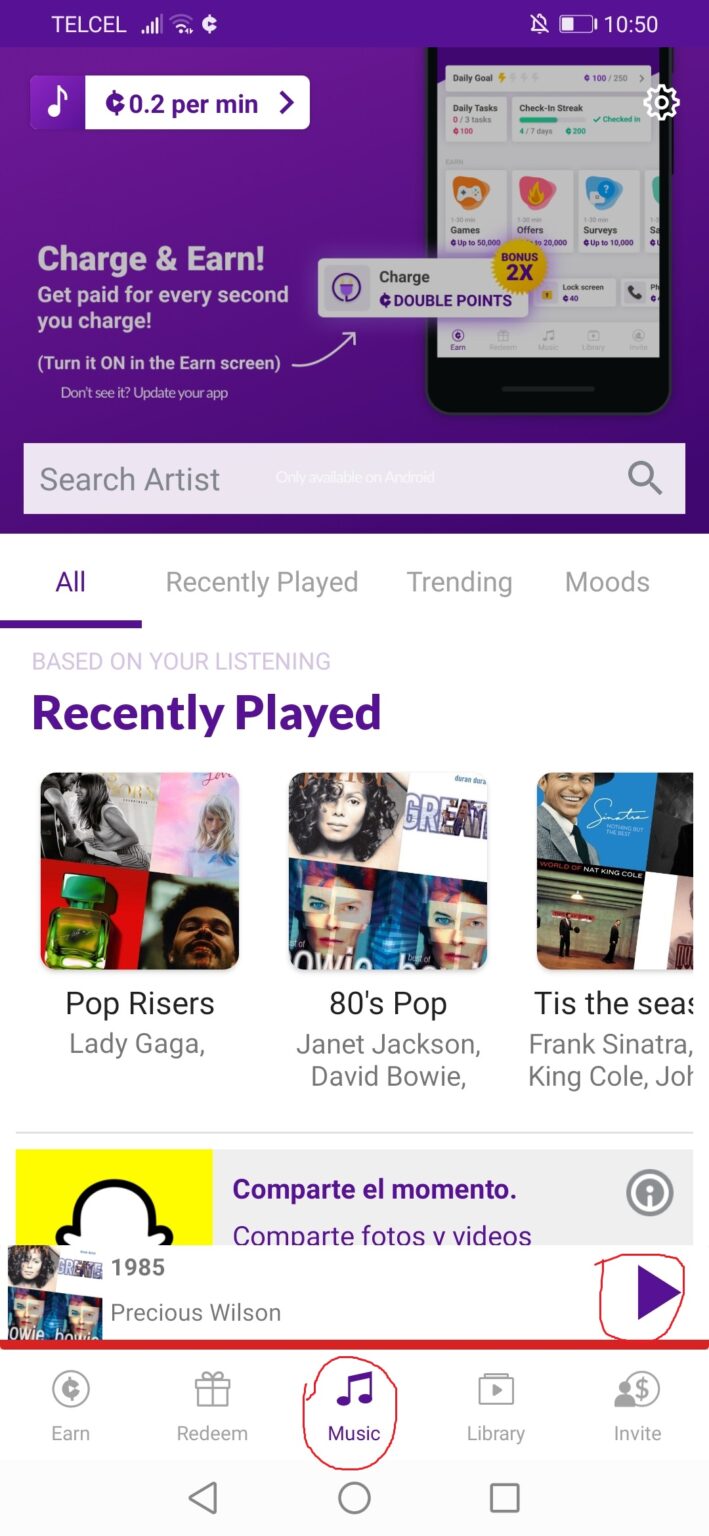 Apps Para Ganar Dinero Escuchando Musica