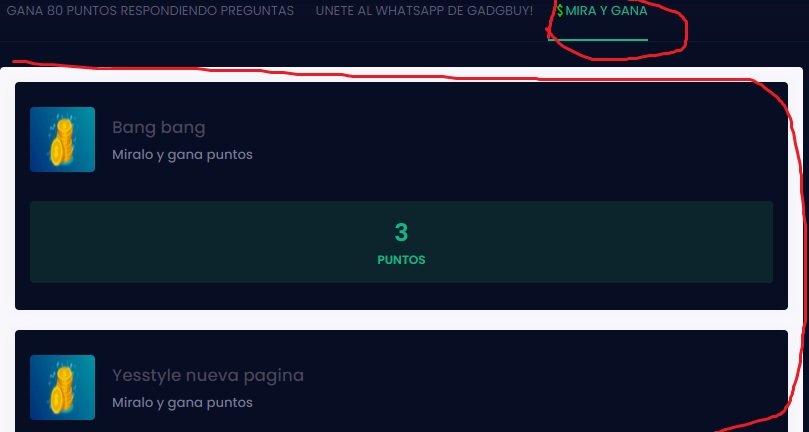 gadgbuy ganar dinero viendo videos