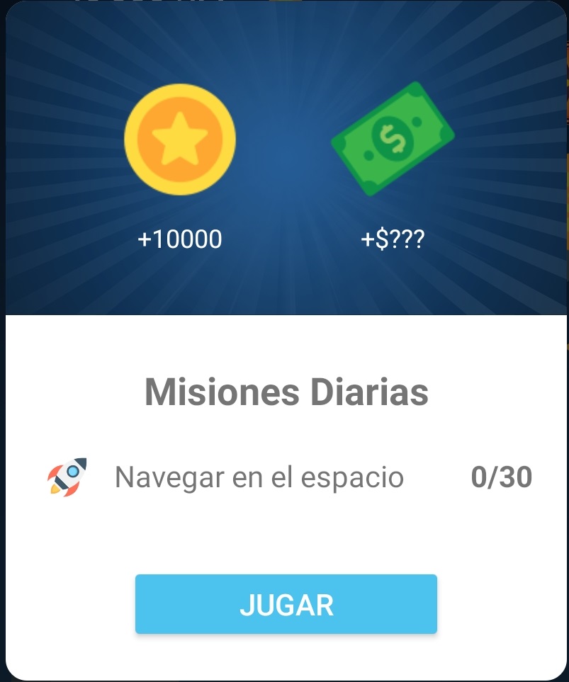 Treasure Hunt misiones diarias