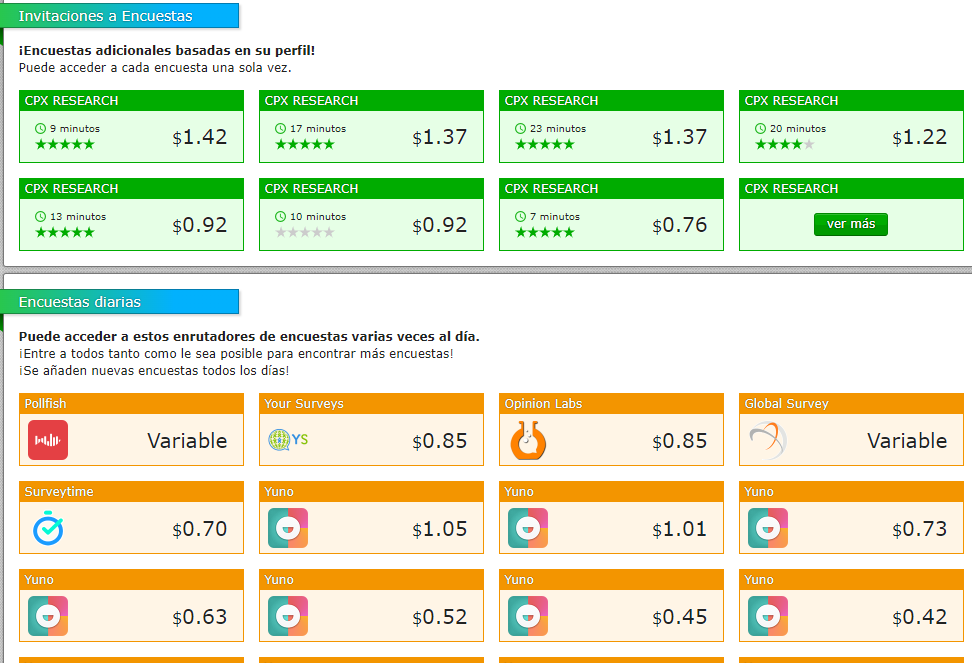 neobux forma 2 para ganar dinero encuestas